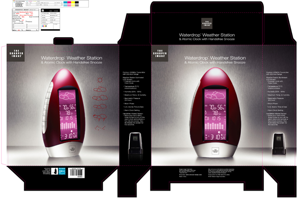 氣溫計體溫計包裝設計