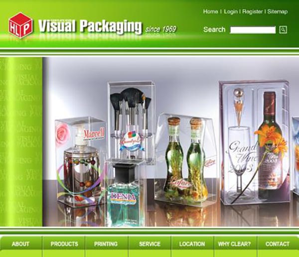 新協力包裝制品 包裝公司網頁設計,印刷廠網站設計