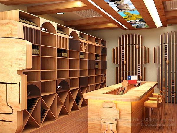 智造故事(智利紅酒) 連鎖店面裝飾設計