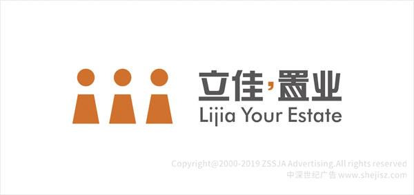 深圳市立佳地產(chǎn)有限公司 標(biāo)志品牌設(shè)計(jì) 地產(chǎn)公司logo設(shè)計(jì)
