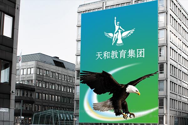 天和教育集團 集團公司標志設計 學校logo設計